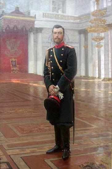 Ilya Repin Emperor Nicholas II china oil painting image